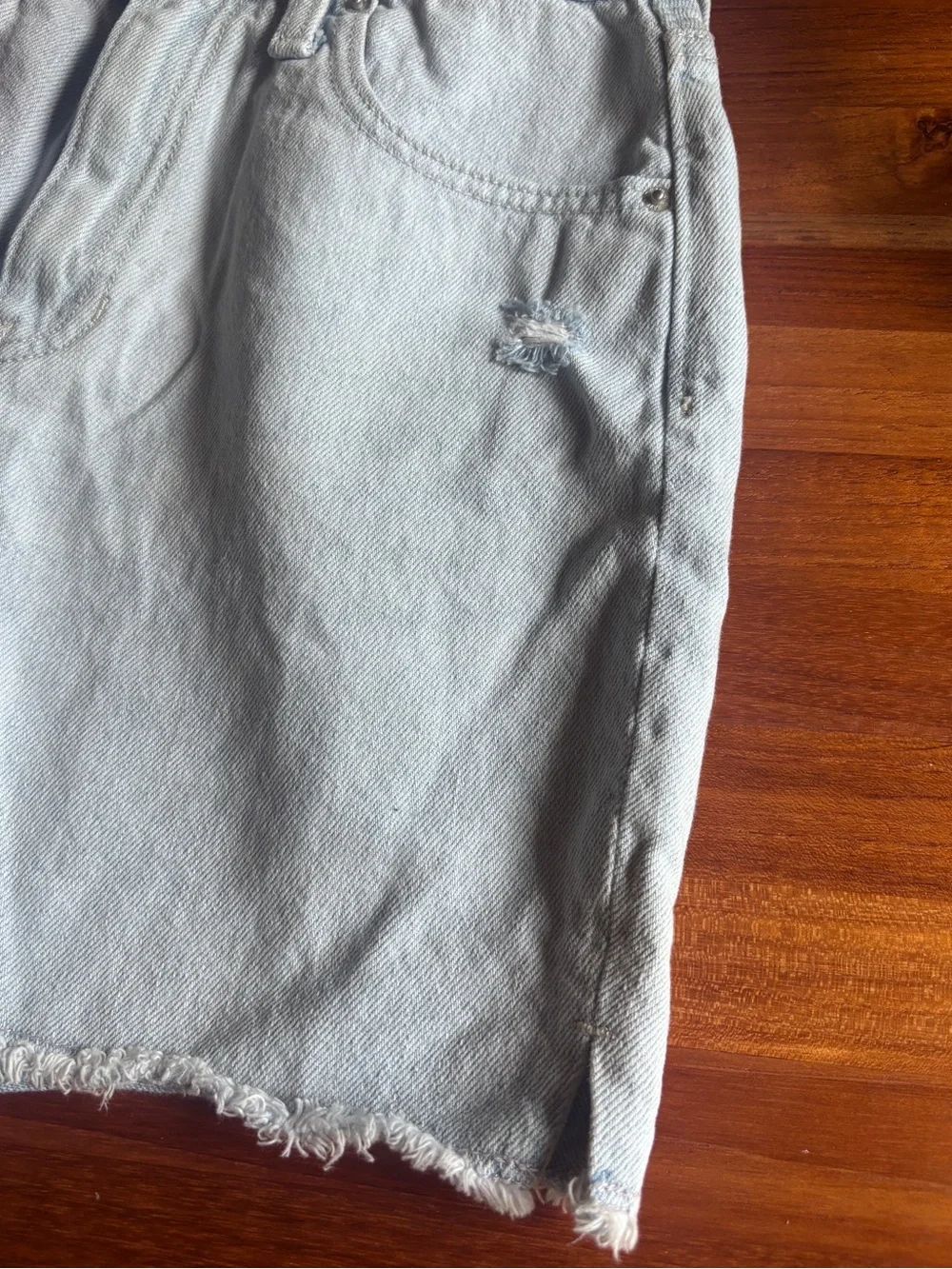Old Navy Girls Jean Shorts Distressed 12
